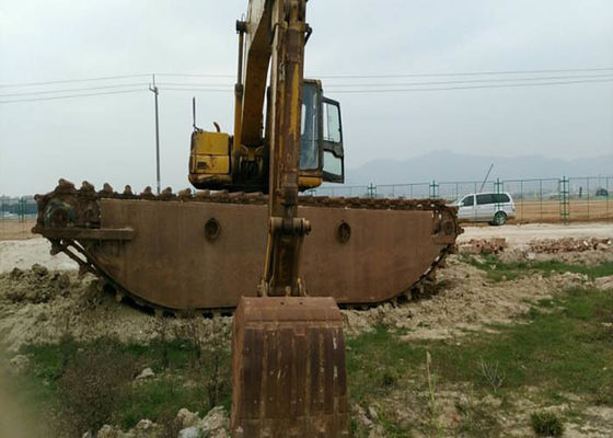 Used Deep Warer Swamp Amphibious Dredger Excavator Sany 215 2012 Year Model