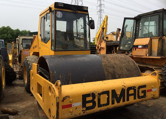 Used Single Drum Road Roller Bomag BW214/BW214-3 120kw Power 5.5km/h