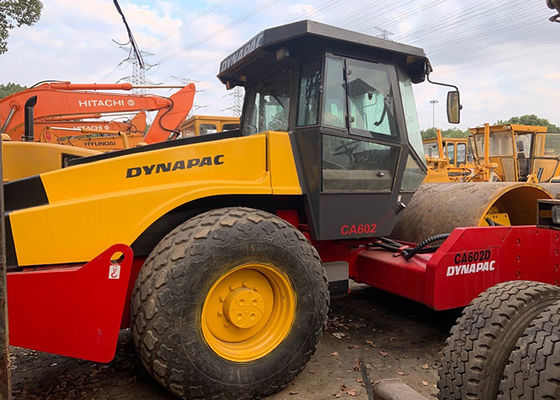 18tons Second Hand Road Roller Dynapac CA602 ，Used Single Drum Vibratory Roller