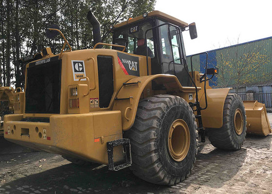 Yellow Color Second Hand Wheel Loader CAT 966H Excellent Running Condition