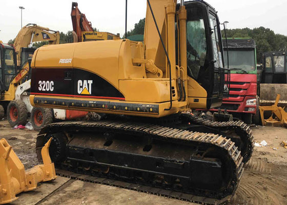 Original Japan Used Cat 320C Excavator 19300KG Weight 1.2M3 Capacity