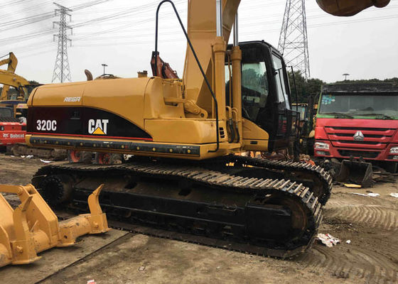 Original Japan Used Cat 320C Excavator 19300KG Weight 1.2M3 Capacity