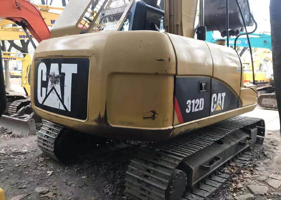 Excellent Condition Used CAT Excavators 312D 0.6M3 Capacity Low Work Hours