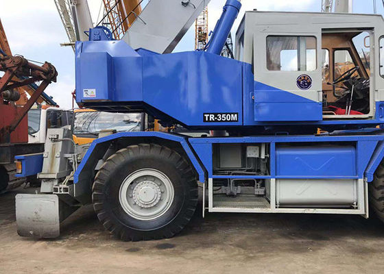 Rough Terrain Second Hand Cranes 35T Tadano TR-350M With Hydraulic System