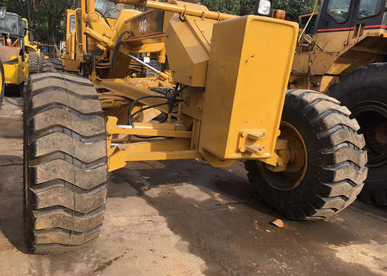 Japan Original Used 140G  Motor Grader 17000kg Weight Enclosed Cabin