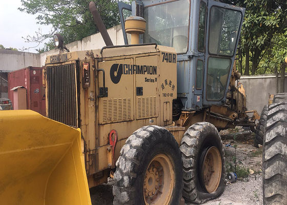 Champion 740 Used Motor Graders Road Machinery No Oil Leak Running Condition