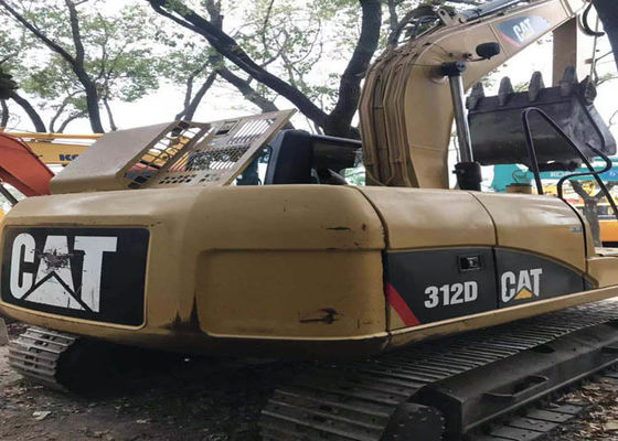 Excellent Condition Used CAT Excavators 312D 0.6M3 Capacity Low Work Hours