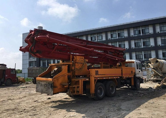 Putzmeister 46m Used Concrete Pump Truck ISUZU Chassis Original Paint