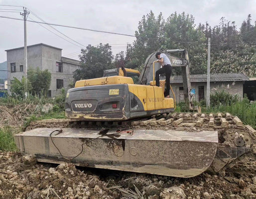 0.9m3 Bucket 5.5km/H EX210 Second Hand Crawler Excavator