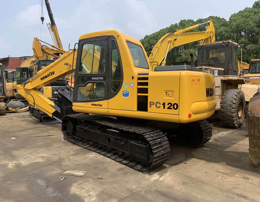 0.5m3 Bucket 2016 Year PC120 5.5km/H 2nd Hand Excavators