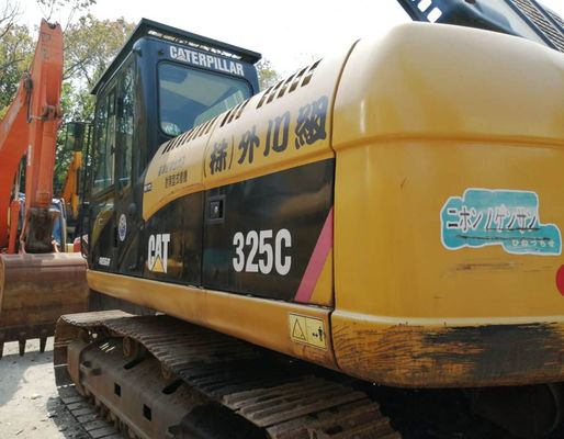 25000kg 2016 Year CAT 325C 5.5km/H 2nd Hand Excavators
