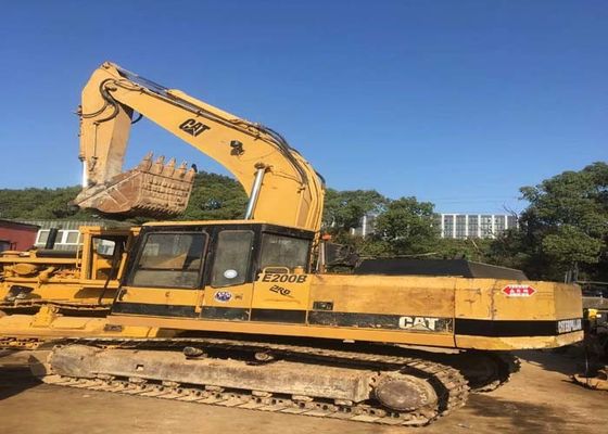 Bucket 0.9Cbm 20 Ton Cat E200b 2nd Hand Excavators
