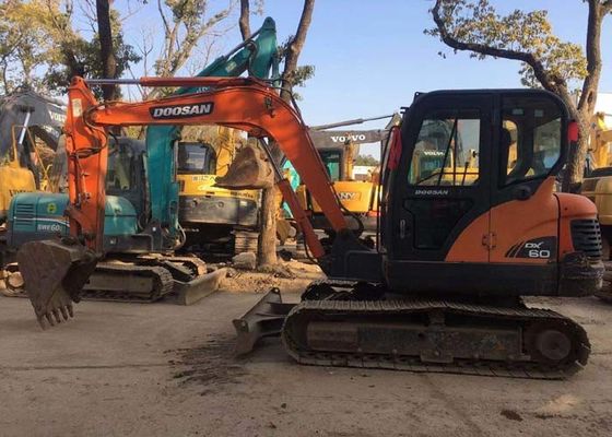 CE 0.3M3 Daewoo Doosan DX60 Used Crawler Excavator